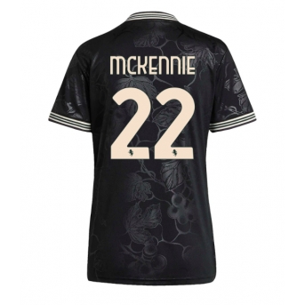 Billige Fotballdrakt Juventus Weston McKennie #22 Replika Tredjedrakt Dame 2025-26 Kortermet